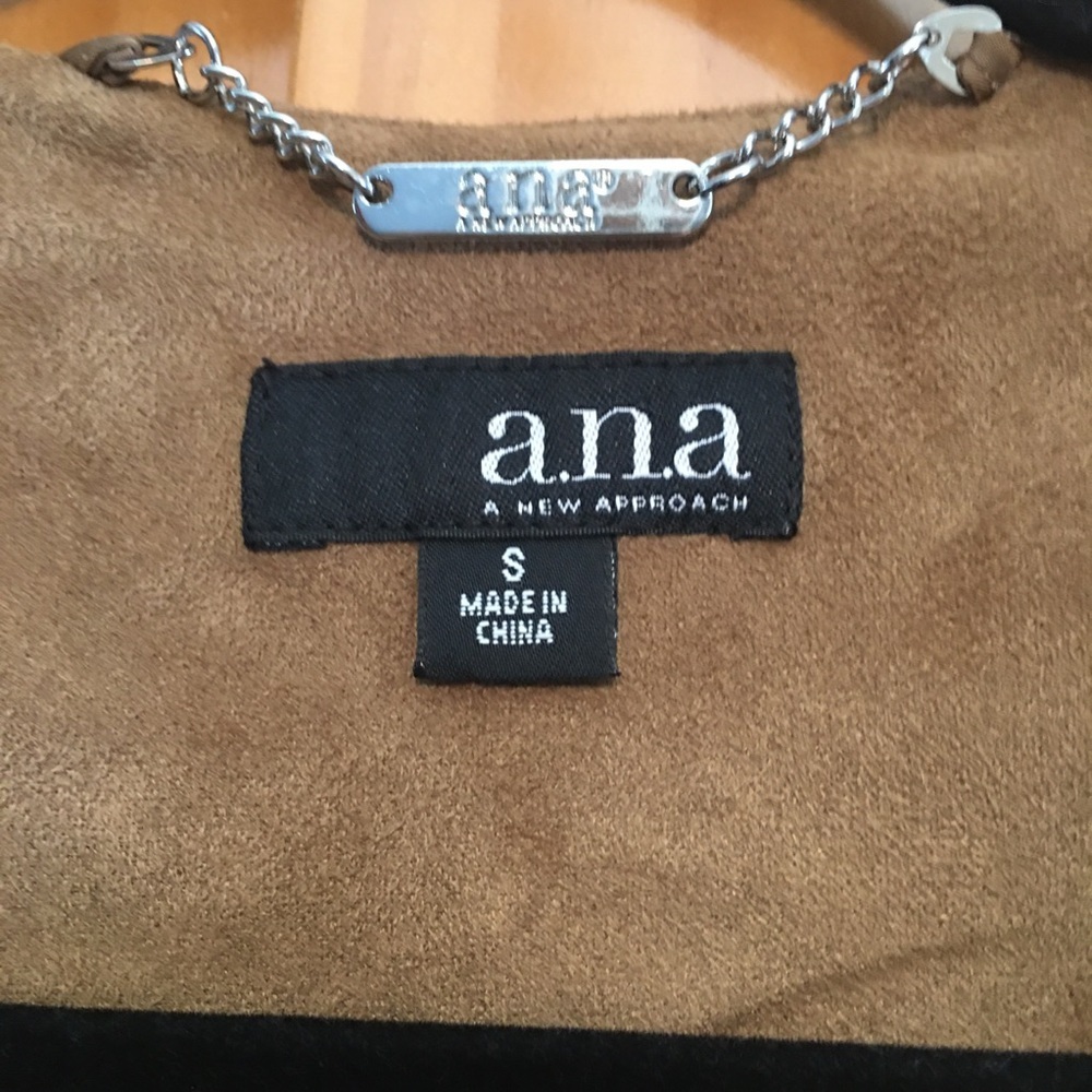 a.n.a. Fringed Bohemian Moto Jacket - Picture 4 of 8